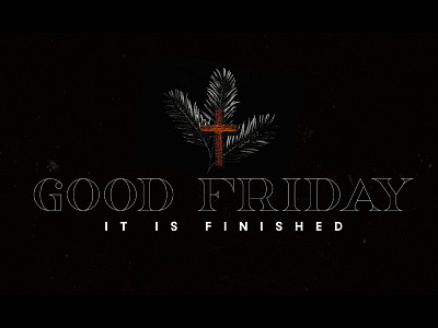 Good Friday branding christian design christian logo christianity church easter logo marketing typography