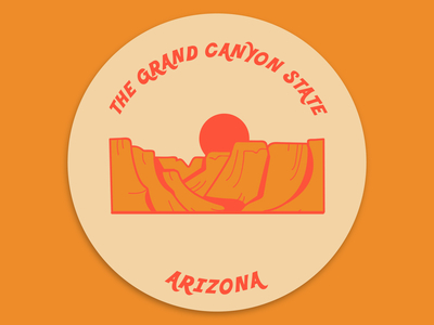 Arizona branding color design illustration illustrator logo marketing rebrand typography vector