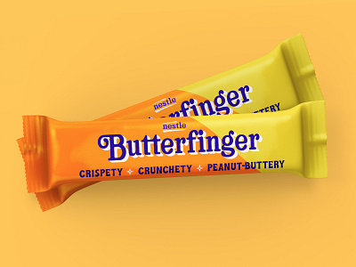 Weekly Warm-Up 3 branding butterfinger candy bar chocolate chocolate bar color design marketing typography