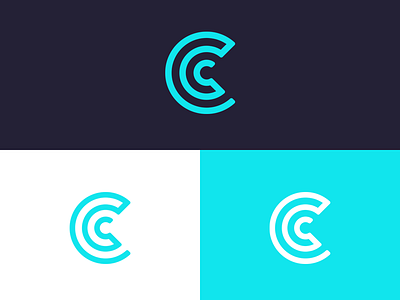 C Logo for Convicted branding design illustration logo vector web