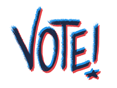 Vote! 2016 america american clinton donald election hillary trump vote voting