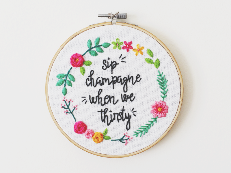 Sip Champagne When We Thirsty By Sara Wasserboehr On Dribbble