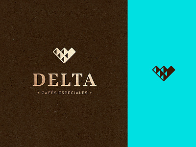 Delta Coffee coffee corporative delta design grains logo logotype special