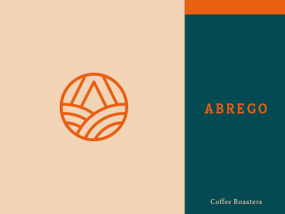 Abrego Coffee Roasters abrego café coffee logo logotype roasters