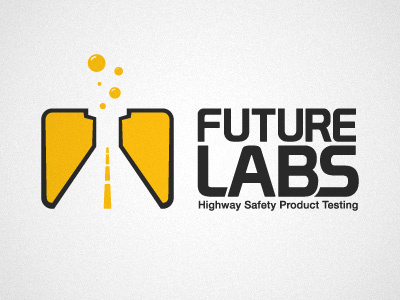 Future Labs Concept beaker lab logo science