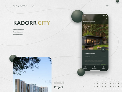 Kadorr Application Design app design dark app dark mode dark ui design ui