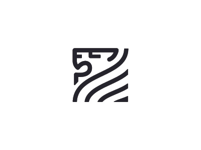 THF Logo branding lawyer lion logo mark square