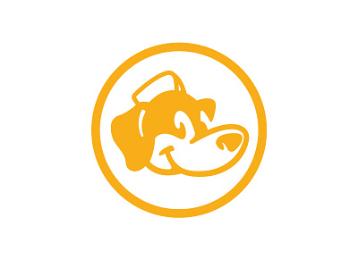 Coffee Shop Mascot coffee dog logo