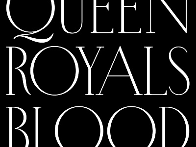 Royals Typeface fashion lettering light regal roman serif serif font thin typeface typography