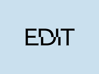 EDIT Brand Identity v2 badge branding button fashion icons logo mark scissors type typography