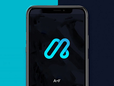 A+F Logo  Mark - AF logo design