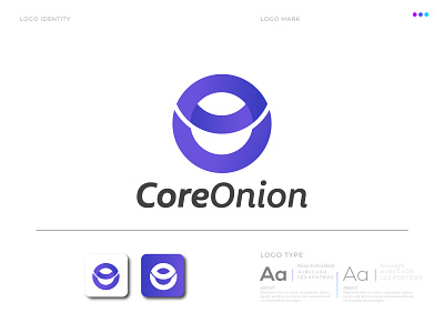 C+O Modern Logo design - CO logo mark