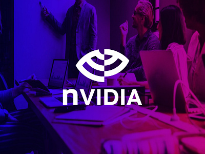 nvidia logo redesign concept branding branding design graphic design icon logo logo design logo design branding logo design concept logo designer logo designs logo maker logo mark logo sei logo series logodesign logos logotype modern logo monogram logo nvidia logo