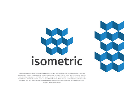 isometric logo concept