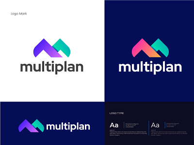 M Letter modern logo (Unused) by Jishan - Branding Agency on Dribbble