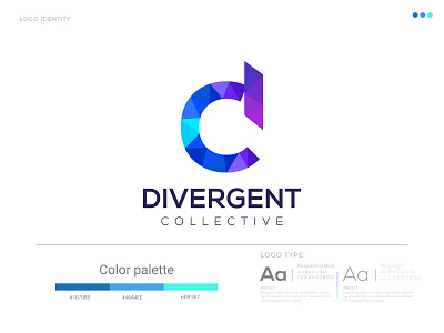 d+c modern Logo design | dc logo