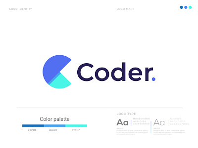 Coder logo concept | C letter modern logo