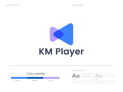 KM Player logo redesign concept