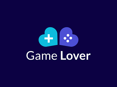 Game Lover Logo design - Gamepad - Video game logo - Gaming Logo