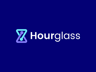 Hourglass logo design - Modern Logo
