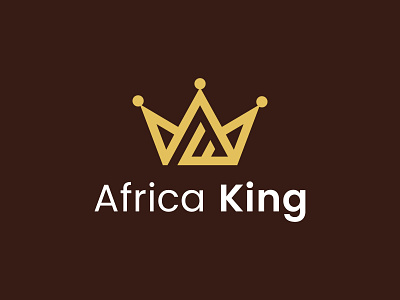 King Logo - AF Logo - Crown Logo - Luxury Logo a king logo a letter king abstract logo af logo branding branding design crown logo design gold color logo graphic design icon king logo logo logo design logo idea logo maker logos luxury logo luxury modern logo monogram logo