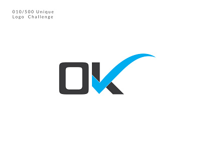 OK Logo Design - Ok Logo mark