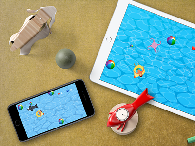 Oh my pool! — iOS game for iPhone and iPad design developer development game game art game design gamer games gaming ios ios design ios development ios game ipad iphone kids video game video games videogame videogames