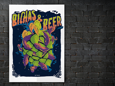 Bichas &  Beer - Poster