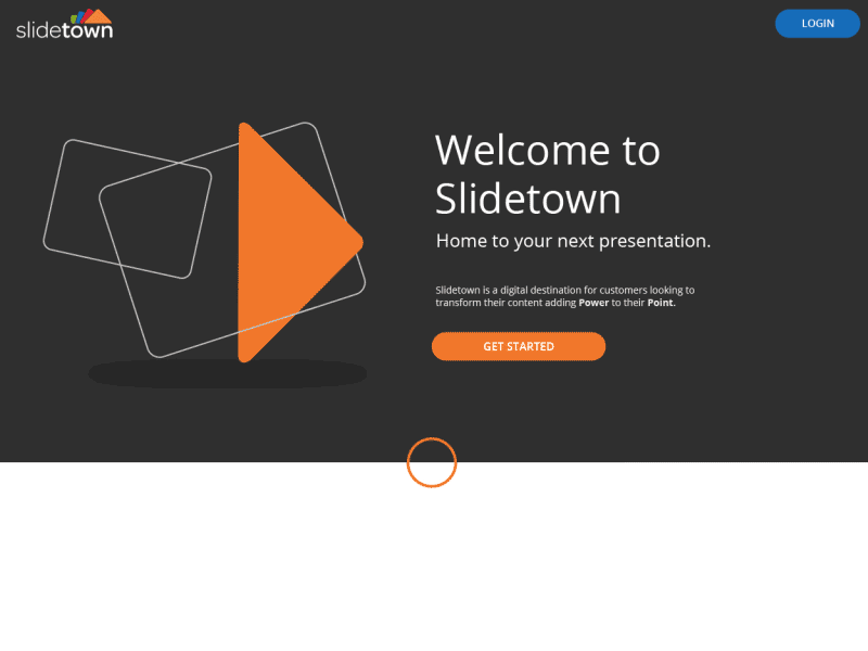 Landing Page Animation