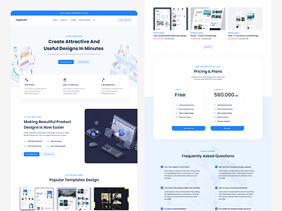 CypherKIT - Template Design Landing Page