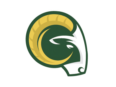 Colorado State Mascot Concept athletics colorado state csu logo ram sports