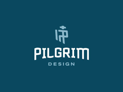 Pilgrim – Custom Type apparel camping circle hiking journey logo outdoors p pilgrim travel typography