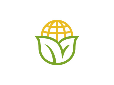 WIP Feeding Humanity corn feeding globe green humanity plant world yellow