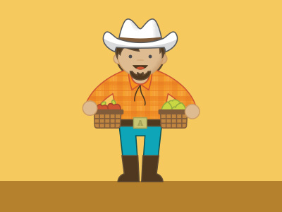 Farmer Illustration