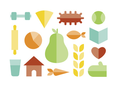 Nutrition Center Icons