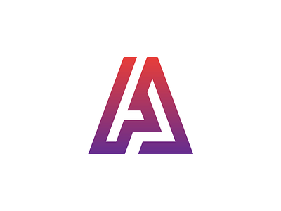 A a design icon illustration letter logo logotype modern type typo typography