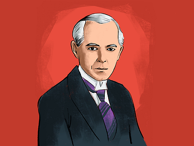 Béla Bartók art bartók béla color illustration portrait procreate