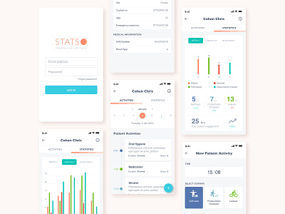 Healthcare Mobile App concept