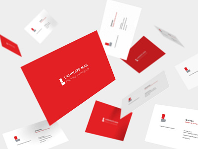 Branding Exploration for Laminate Man Flooring businesscard dailyui design logo ui