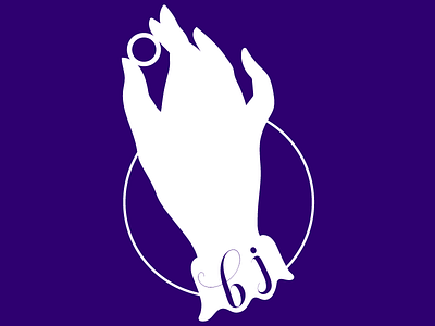 BJ Victorian Hand Logo