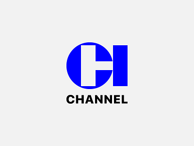 CHannel brand c ch channel h identity idolize irakli dolidze logo mark minimalism negative space symbol visual