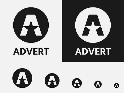 ADVERT a advert best ads brand identity irakli dolidze logo symbol