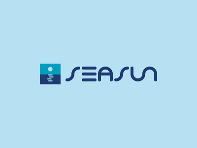 SEAsun idolize irakli dolidze logo mark naming sea season summer sun symbol wording