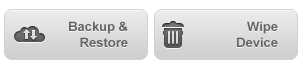 Icons backup wipe
