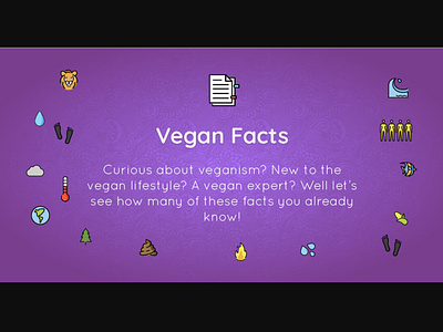 Vegan Facts open graph image og image opengraph social media
