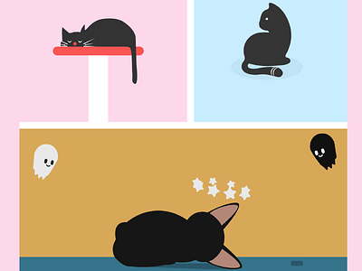 Illustration cat illustration