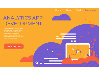 App development Landing Page