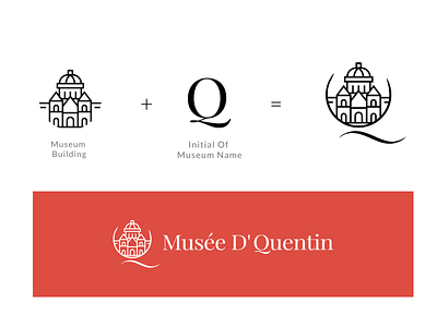 Musee D' Quentin Logo