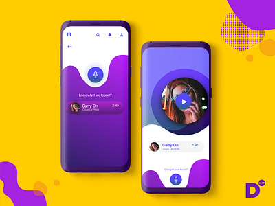 Musique : Music streaming app concept