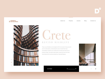 Website Design Concept- CRETE